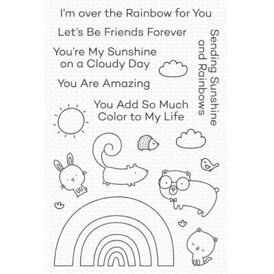 My Favorite Things Clear Stamps - Rainbow Critters